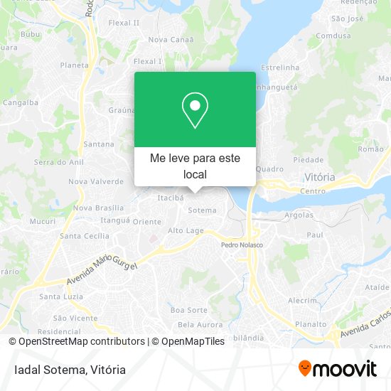 Iadal Sotema mapa