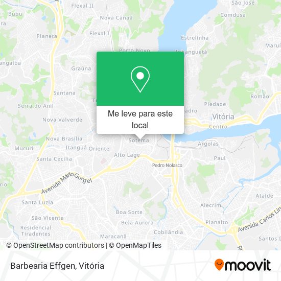 Barbearia Effgen mapa