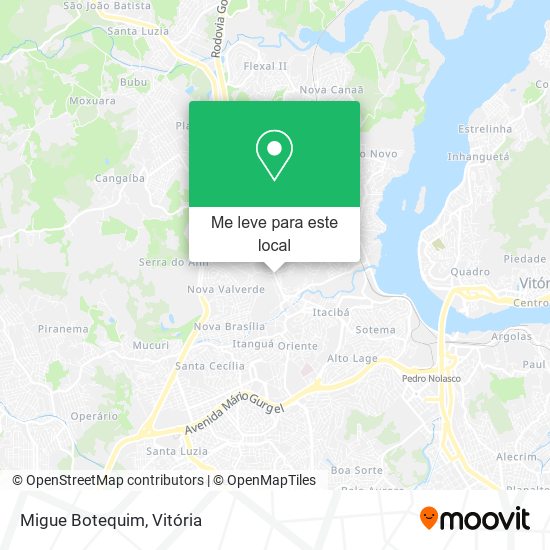 Migue Botequim mapa
