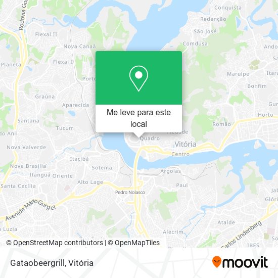 Gataobeergrill mapa