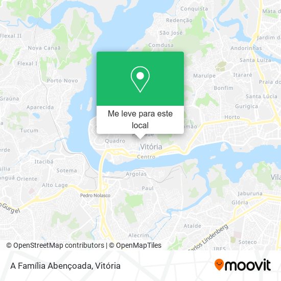 A Família Abençoada mapa