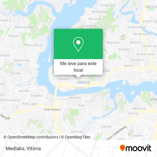 Medlabs mapa