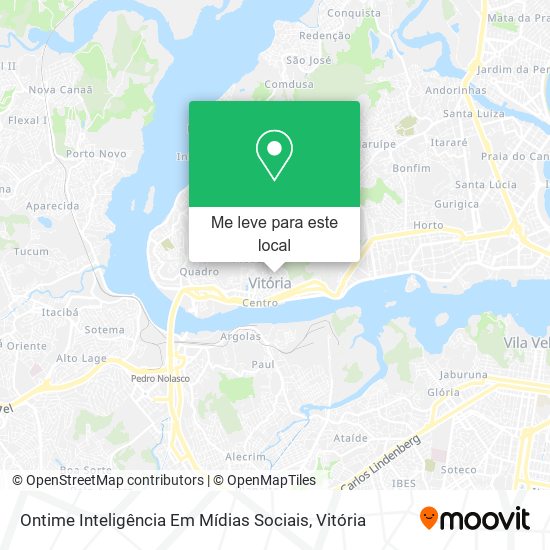 Ontime Inteligência Em Mídias Sociais mapa