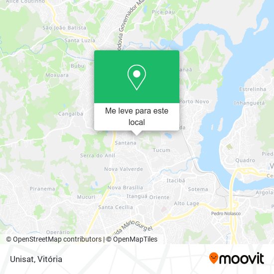 Unisat mapa