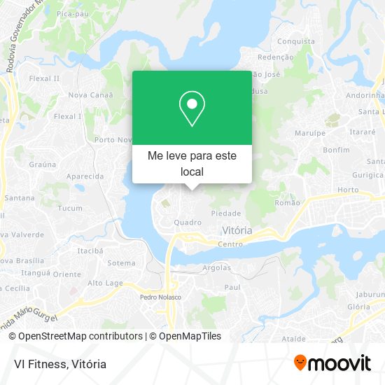 VI Fitness mapa