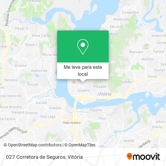 027 Corretora de Seguros mapa