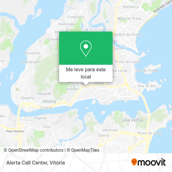 Alerta Call Center mapa