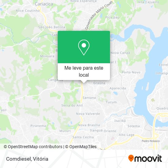 Comdiesel mapa