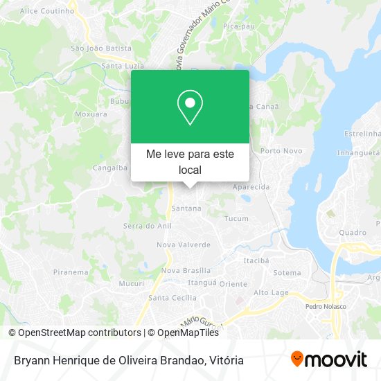 Bryann Henrique de Oliveira Brandao mapa