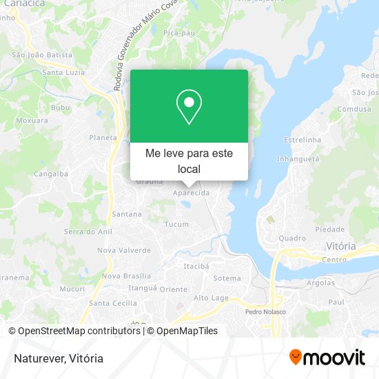 Naturever mapa
