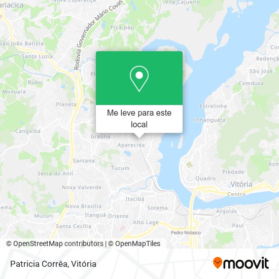 Patricia Corrêa mapa