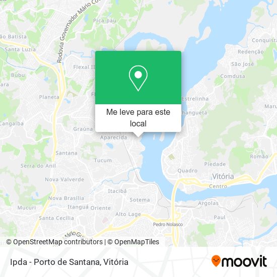 Ipda - Porto de Santana mapa