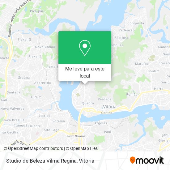 Studio de Beleza Vilma Regina mapa
