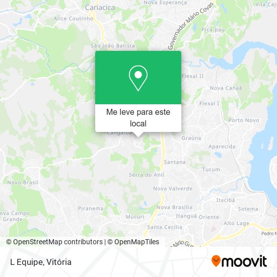 L Equipe mapa