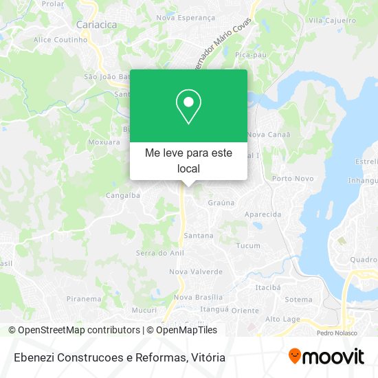 Ebenezi Construcoes e Reformas mapa