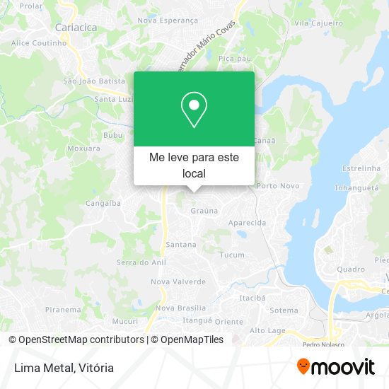 Lima Metal mapa