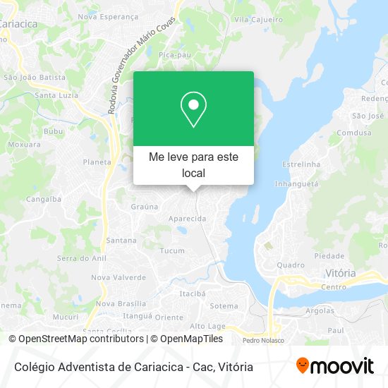 Colégio Adventista de Cariacica - Cac mapa