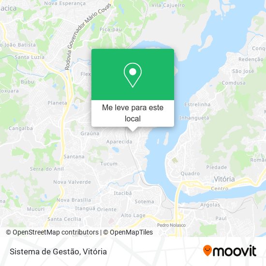 Sistema de Gestão mapa