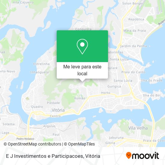 E J Investimentos e Participacoes mapa