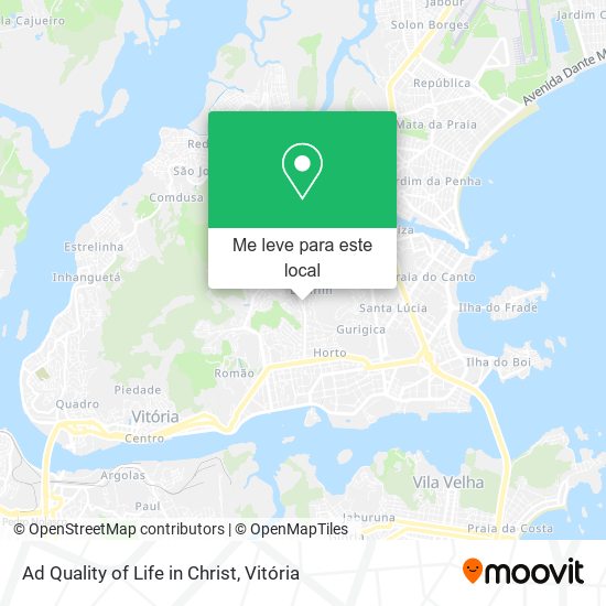 Ad Quality of Life in Christ mapa