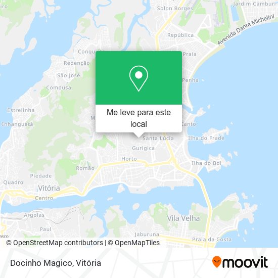 Docinho Magico mapa