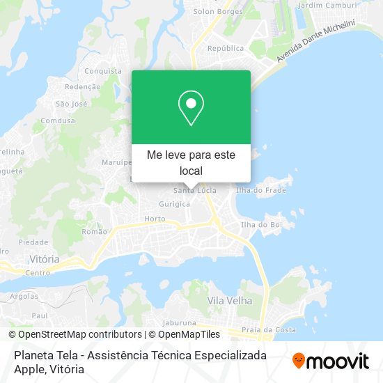 Planeta Tela - Assistência Técnica Especializada Apple mapa