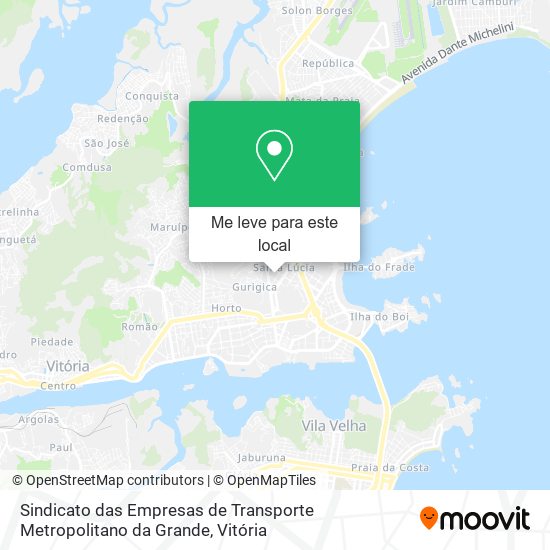 Sindicato das Empresas de Transporte Metropolitano da Grande mapa