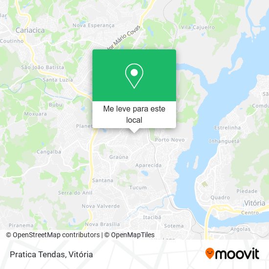 Pratica Tendas mapa