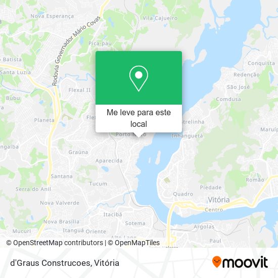 d'Graus Construcoes mapa