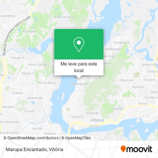 Marupa Encantado mapa