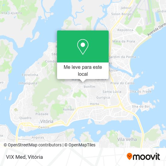 VIX Med mapa