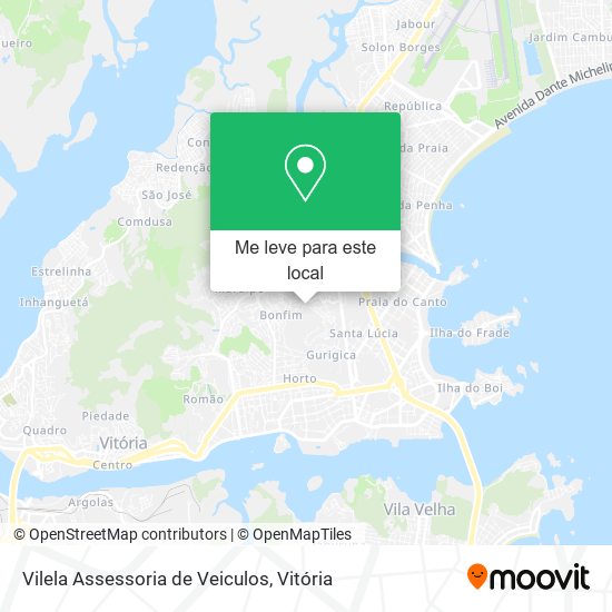 Vilela Assessoria de Veiculos mapa