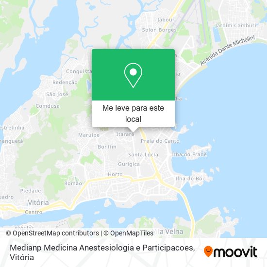 Medianp Medicina Anestesiologia e Participacoes mapa