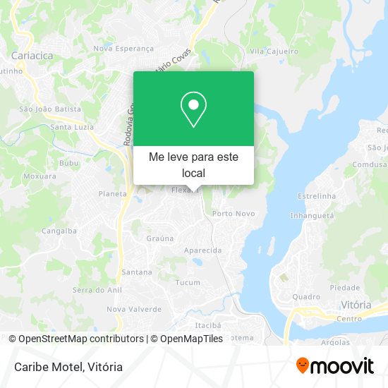 Caribe Motel mapa