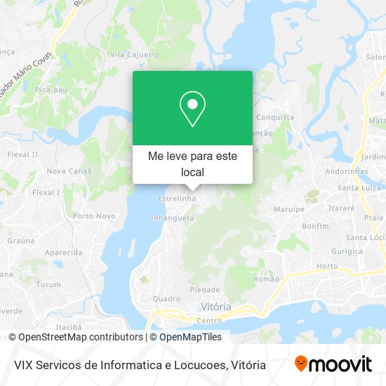 VIX Servicos de Informatica e Locucoes mapa