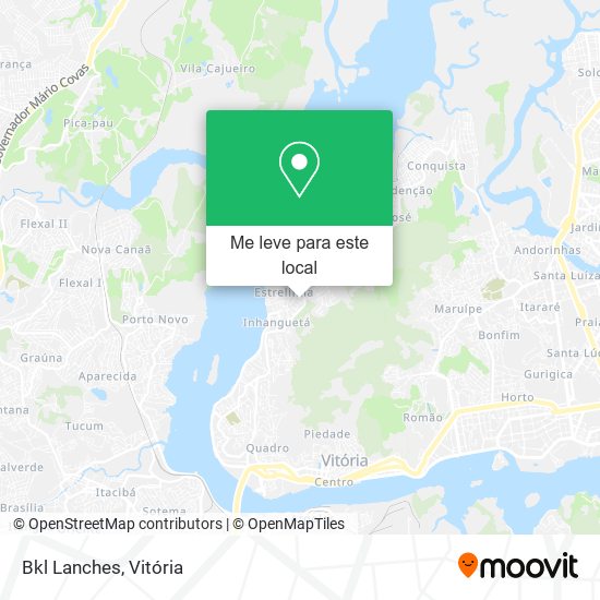 Bkl Lanches mapa