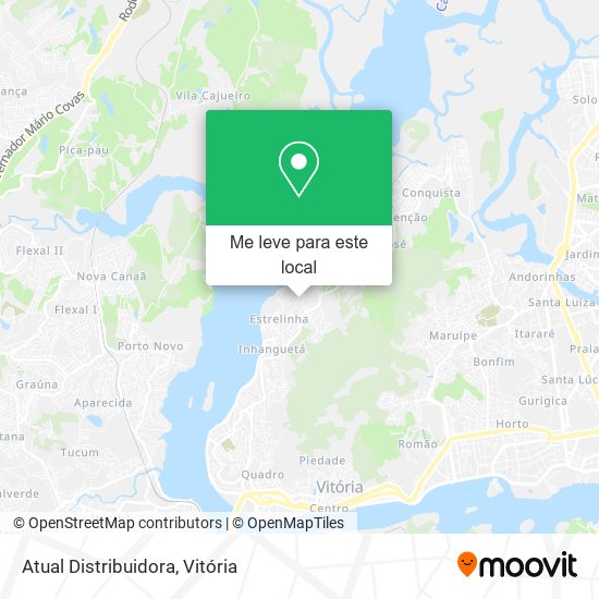 Atual Distribuidora mapa