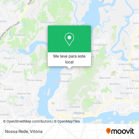 Nossa Rede mapa