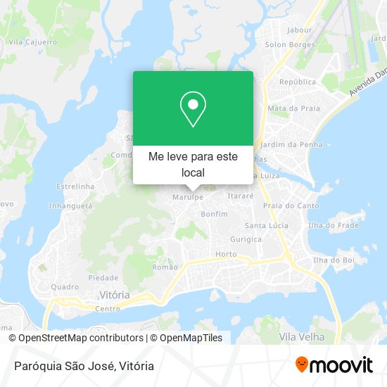 Paróquia São José mapa