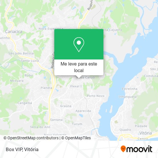 Box VIP mapa