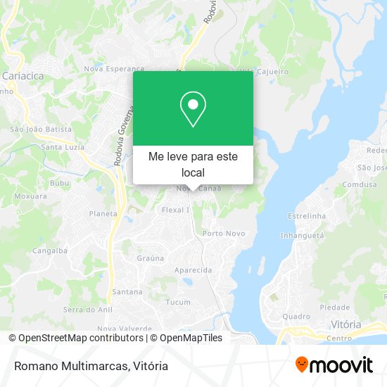 Romano Multimarcas mapa