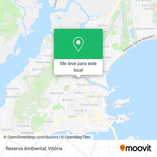 Reserva Ambiental mapa