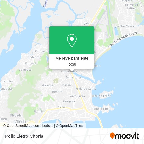 Pollo Eletro mapa