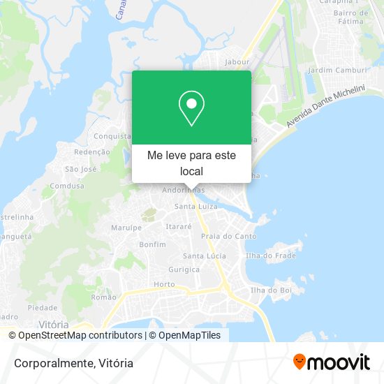 Corporalmente mapa