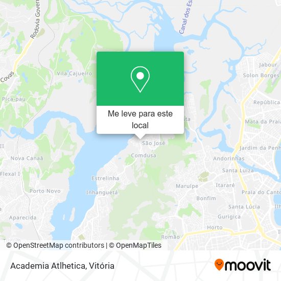 Academia Atlhetica mapa