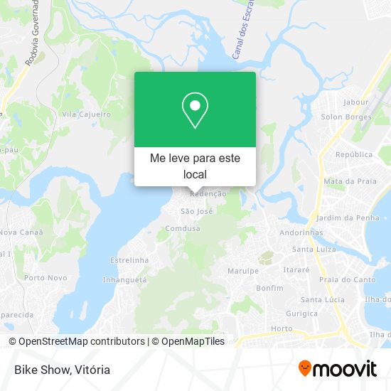 Bike Show mapa