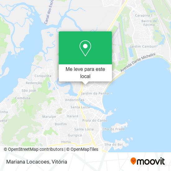 Mariana Locacoes mapa