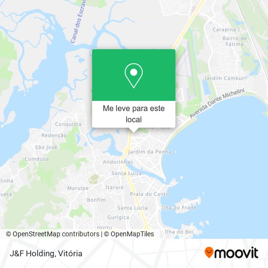 J&F Holding mapa