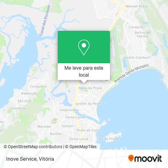 Inove Service mapa