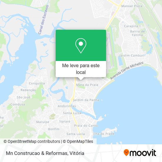 Mn Construcao & Reformas mapa